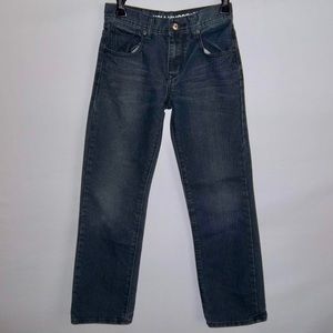 Hollywood The Jean People Slim Straight Denim Sz14
